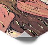 Poster Leroy the Llama Print (Coin)