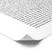 Poster Les 100 000 premiers chiffres de Pi (Coin)