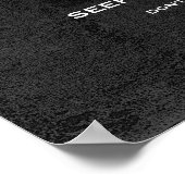 Poster Les 10 commandements du bien-être mental (Coin)