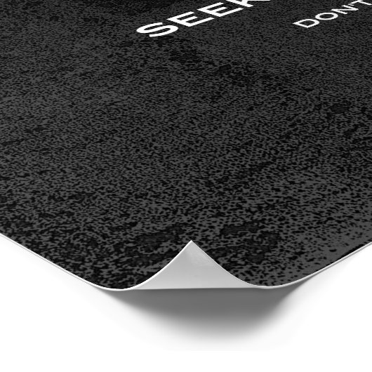 Poster Les 10 commandements du bien-être mental (Coin)