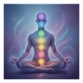 Poster Les 7 Chakras´2 (Devant)