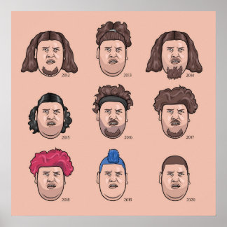 Poster Les 9 visages de Rainer Drachenlord Winkler