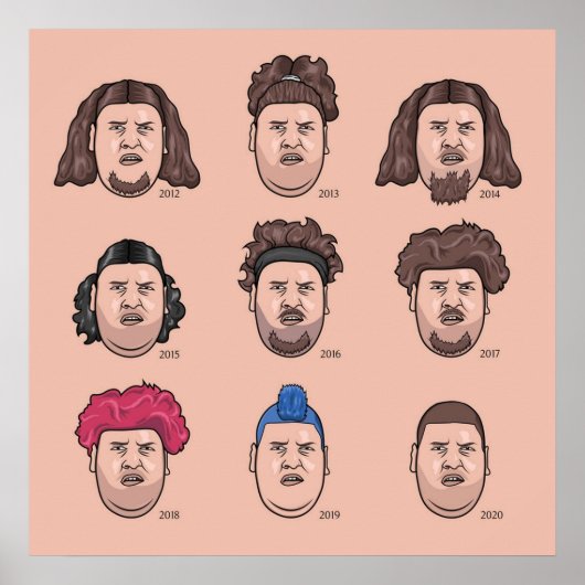 Poster Les 9 visages de Rainer Drachenlord Winkler (Devant)