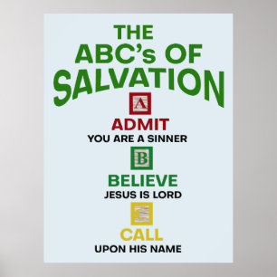 Poster Les ABC du salut