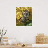 Poster les abeilles adorent le jaune...[aquarelle] (Cuisine)