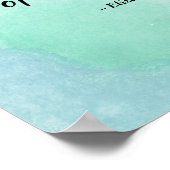 Poster Les abeilles en Lavande avec Citation sur les abei (Coin)