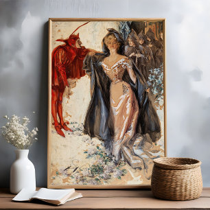 Poster Les abonnés, Harrison Fisher