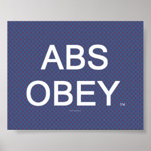 Poster Les ABS SUPÉRIEURS obéissent