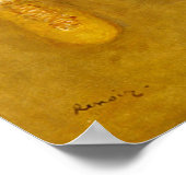 Poster Les acrobates de Renoir au Cirque Fernando (1879) (Coin)