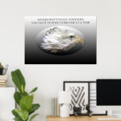 Poster Les aigles ne volent pas ensemble (Bureau à domicile)