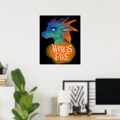 Poster Les ailes de gloire feu art classique (Bureau à domicile)