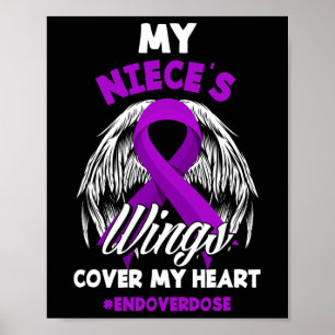 Poster Les ailes de ma nièce recouvrent mon cœur, fin de