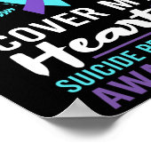 Poster Les ailes de mon frère couvrent la sensibilisation (Coin)