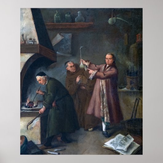 Poster Les alchimistes (Devant)