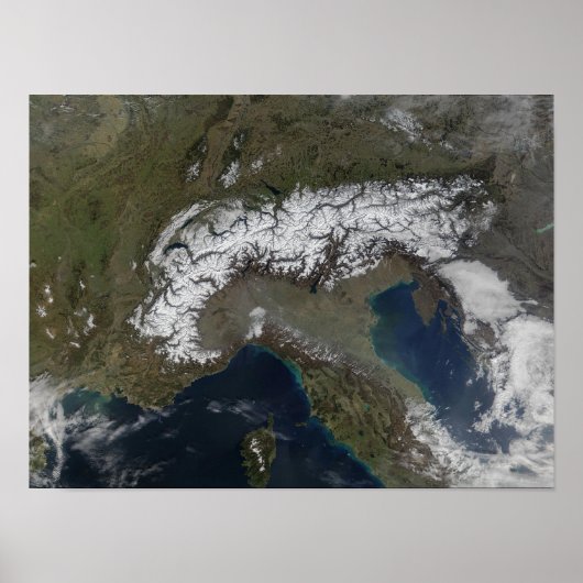 Poster Les Alpes (Devant)