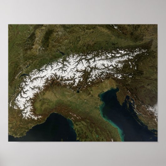 Poster Les Alpes 3 (Devant)