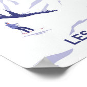 Poster Les Alpes France (Coin)