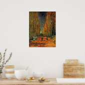 Poster Les Alyscamps (Cimetière) par Vincent van Gogh (Cuisine)