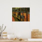 Poster Les Alyscamps (cimetière) par Vincent van Gogh (Cuisine)