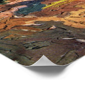 Poster Les Alyscamps (cimetière) par Vincent van Gogh (Coin)