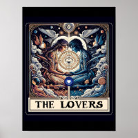 LES AMANTS Tarot Céleste Homme & Femme Âmes sœurs