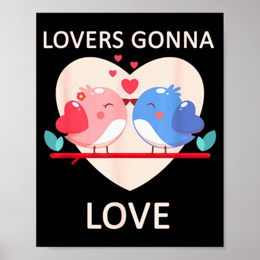 Poster Les amants vont aimer la Saint-Valentin (Devant)