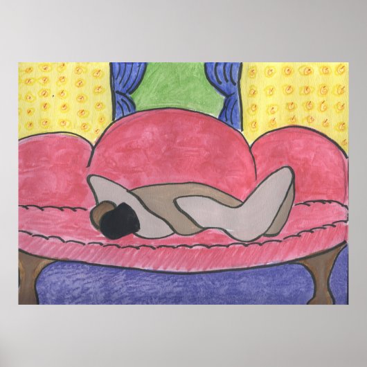 Poster Les Amateurs De Canapé (Devant)