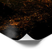 Poster Les amateurs romantiques Silhouette au coucher du  (Coin)