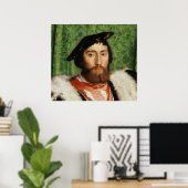 Poster Les Ambassadeurs, 1533 (Bureau à domicile)