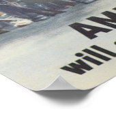 Poster Les Américains lutteront toujours pour la liberté (Coin)