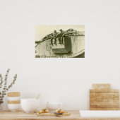 Poster Les Américains sur un Mark I (Cuisine)