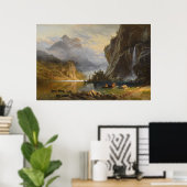 Poster Les Amérindiens Speed Fishing (Bureau à domicile)