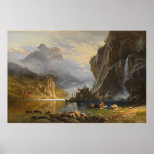 Poster Les Amérindiens Speed Fishing