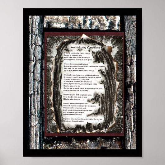 Poster Les Âmes Pleurent Partout (Devant)