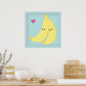 Poster Les amis des bananes (Cuisine)