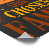 Poster Les Amis Deviennent Notre Journée D'Amitié Familia (Coin)