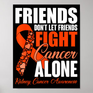 Poster Les amis ne laissent pas les amis lutter seuls con