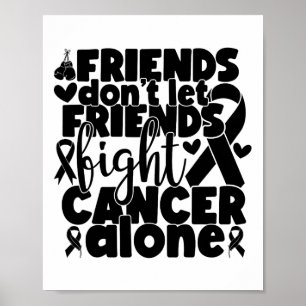 Poster Les amis ne laissent pas les amis se battre seuls