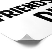 Poster Les amis ne se divisent pas par zéro (Coin)