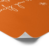 Poster Les amis sont la famille Citation positive (Coin)