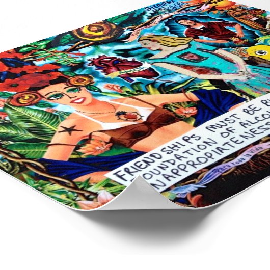 POSTER LES AMITIÉS DES POSTES DEVRAIENT ÊTRE CONSTRUITS S (Coin)