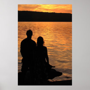 Poster Les amoureux du lac Sunset