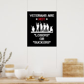 Poster Les Anciens Combattants Ne Sont Pas Perdants Ou Su (Cuisine)
