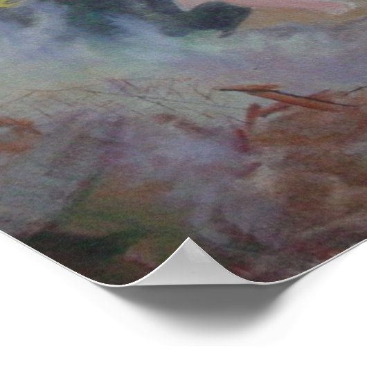 Poster Les anges au travail (Coin)