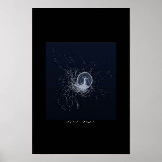 Poster les anges conduisent des méduses (Devant)