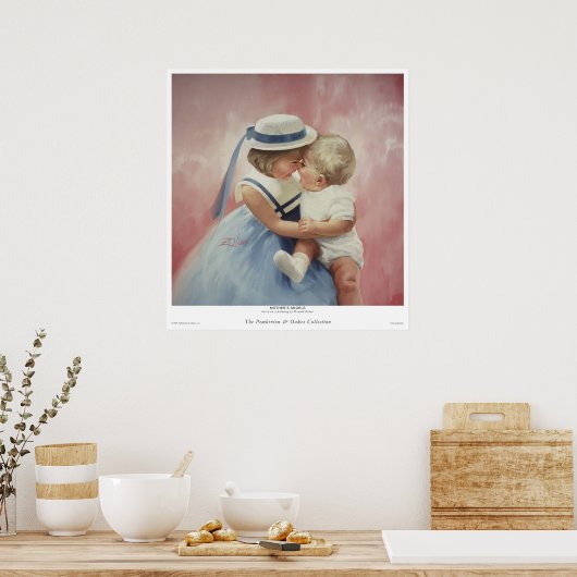 Poster Les anges de la mère (Cuisine)