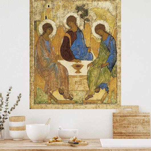 Poster Les Anges De Mamre Trinity (Cuisine)