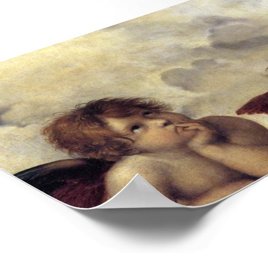 Poster Les anges de Raphaël (Coin)