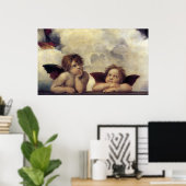 Poster Les anges de Raphaël (Bureau à domicile)