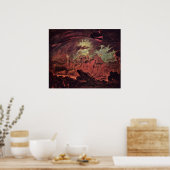Poster Les anges tombés en enfer par John Martin (Cuisine)